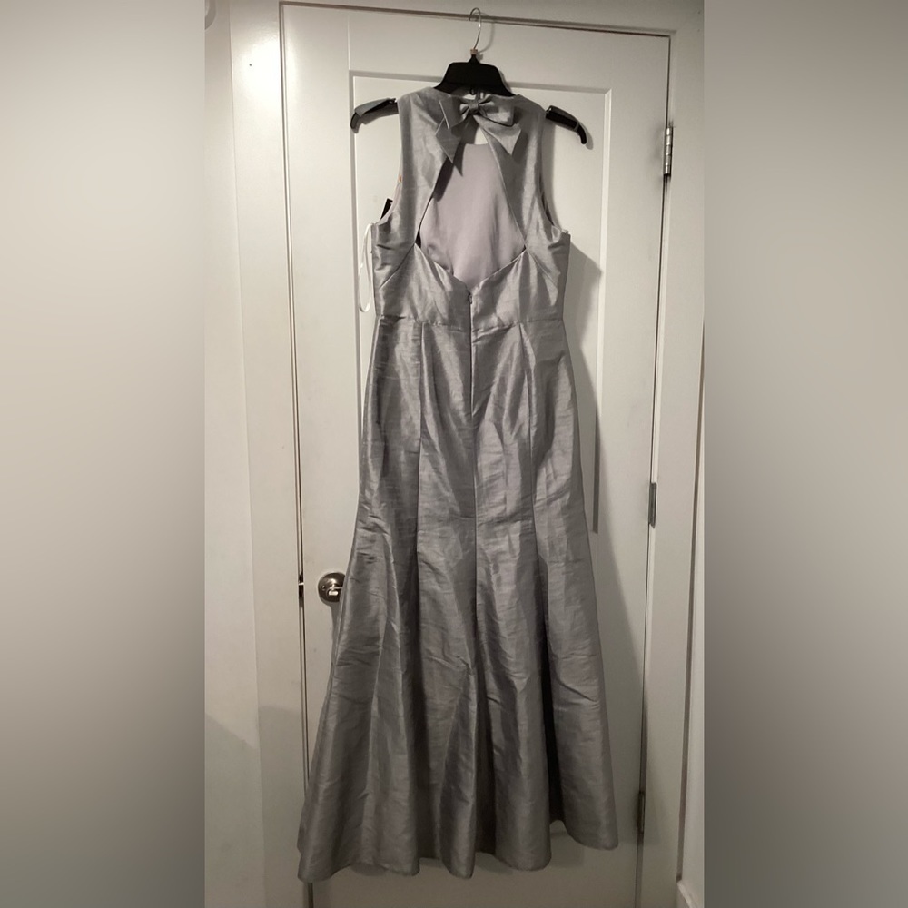 Nwt Alfred Sung Size 12 Dupioni Trumpet Gown - Picture 4 of 7
